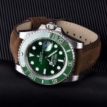 Ritche Quick Release Leather Watch Band - Saddle Brown Elegance for Effortless Style