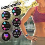Fitness Smartwatch Compatible with iPhone Samsung Android Phone