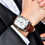 Classic Rectangle Case Vintage Design Watch