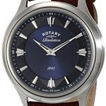 Rotary Men's Stainless Steel Watch: Versatile Rotating Case for Effortless Style