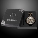 Winter Is Coming: Steampunk Wolf Pocket Watch