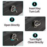 2-Layer Jewelry Organizer with Mirror - Stylish and Secure Jewelry Storage for Women