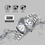 Mens Watch, Unique Quartz Analog Dress Business Casual Watches