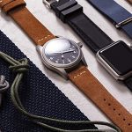 Benchmark Basics Dark Brown 18mm Suede Watch Strap