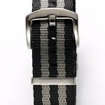20mm Black and Gray James Bond NATO Watch Straps