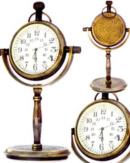 Marine Desk Shelf Clock Numeric Dial Nautical Pocket Watch