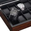 BEWISHOME Watch Box -10 Slot Luxury Watch Case