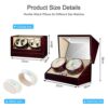 JQUEEN Automatic Quad Watch Winder
