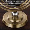 Large Antique Rotating White Sand Clock 60 Minute Hourglassr Sand Time