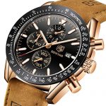 BENYAR Mens Watches Quartz Chronograph Business Luxury