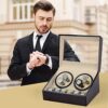 HOSEN Luxury Automatic Watch Winder Storage Display Box