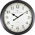 Wall Clock, American Crafted, Oil Rubbed Bronze