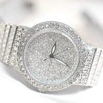 Ladies Dress Watch Luxury Quartz Small Face Diamond