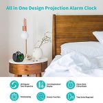LCD Clock Projection Alarm Clock for Bedrooms