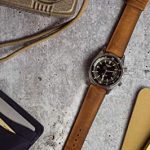 Barton Leather and Rubber Hybrid Watch Band