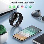 Smart Watch, AGPTEK IP68 Waterproof Smartwatch for Men Women