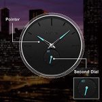 Mens Ultra-Thin Quartz Analog Wrist Watch 30M Waterproof