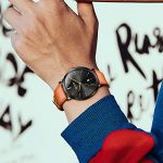 OLEVS Watch Men Leather Watches for Men