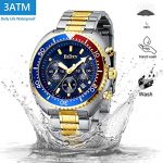 Mens Watches Fashion Business Chronograph Analogue