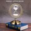 Large Antique Rotating White Sand Clock 60 Minute Hourglassr Sand Time