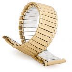 Speidel Gold Tone Comfortable Stretch Watch Band