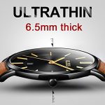 OLEVS Watch Men Leather Watches for Men