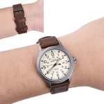 18mm Quick Release Leather Watch Band
