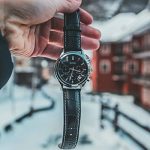 BUREI Mens Business Casual Elegant Chronograph Sports Watch