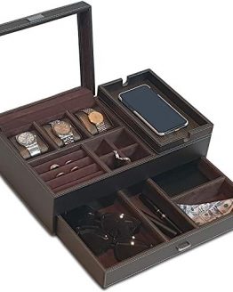 Watch Organizer with Charging Station