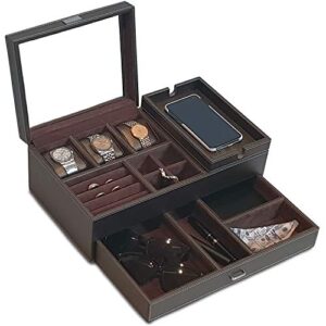 Watch Organizer with Charging Station