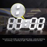 Warehouse Remote 3D LED Wall Clock