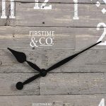 FirsTime & Co. 20" Arlo Gray Wall Clock, Light