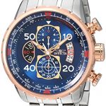 Invicta Men's Aviator 48mm Stainless Steel Chronograph Quartz Watch