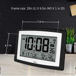 Atomic Clock Digital Wall or Desk for Seniors