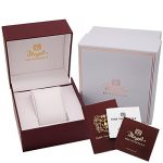 Bruno Magli White Dial Pale Pink Italian Leather Strap Watch