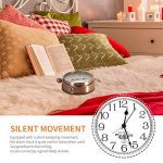 Living Room Metal Antique Table Clock