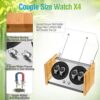 Bamboo Watch Winder 4 Automatic Watches