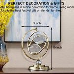720° Rotating Brass Unique 1 Hour Glass Sand Clack for Home