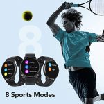 Smart Watch, AGPTEK IP68 Waterproof Smartwatch for Men Women