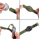 Ritche 20mm NATO Strap Nylon Watch Band Compatible with Timex
