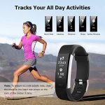 Letsfit Fitness Tracker HR - Your Ultimate Health Companion with Heart Rate Monitoring and Sleep Analysis