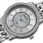August Steiner Crystal Studded Women’s Watch
