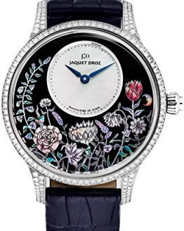 Pearl Dial with Blue Hands Petite Heure Automatic Watch