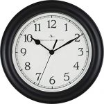 FirsTime & Co. Black Essential Wall Clock