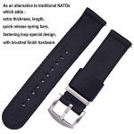 PBCODE Premium Seat Belt Mens Watch Bands Nylon