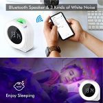 Alarm Clock Star Projector Night Light