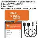 SW021 Smart Watch Chargers 2-Pack