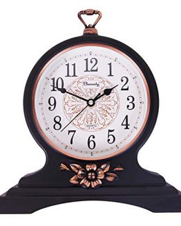 12 Inch Mantel Clock Silent and Non-Ticking