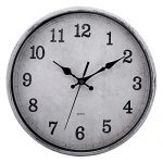 Non Ticking Retro Vintage Wall Clock