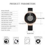 SHENGKE Analog Mesh Watch Stainless Steel Band